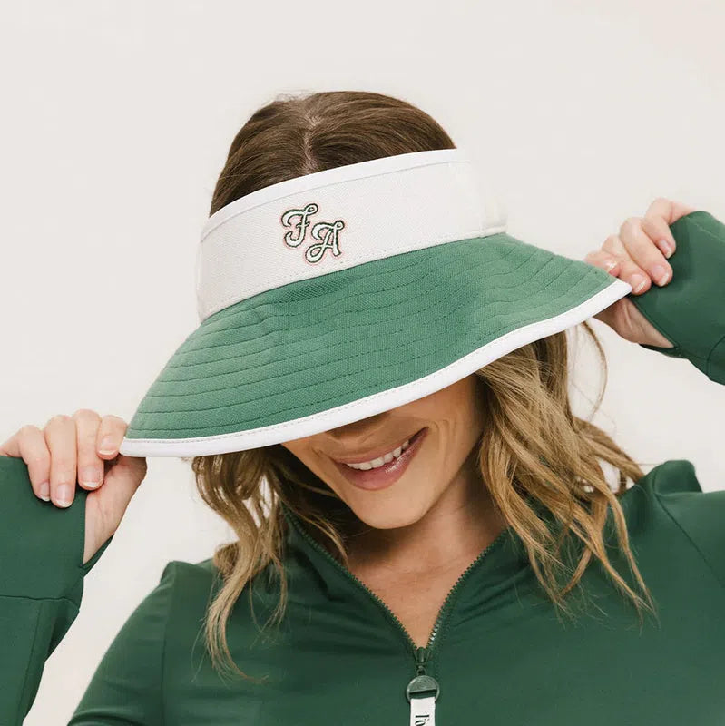 Fore All June Visor - White/Green