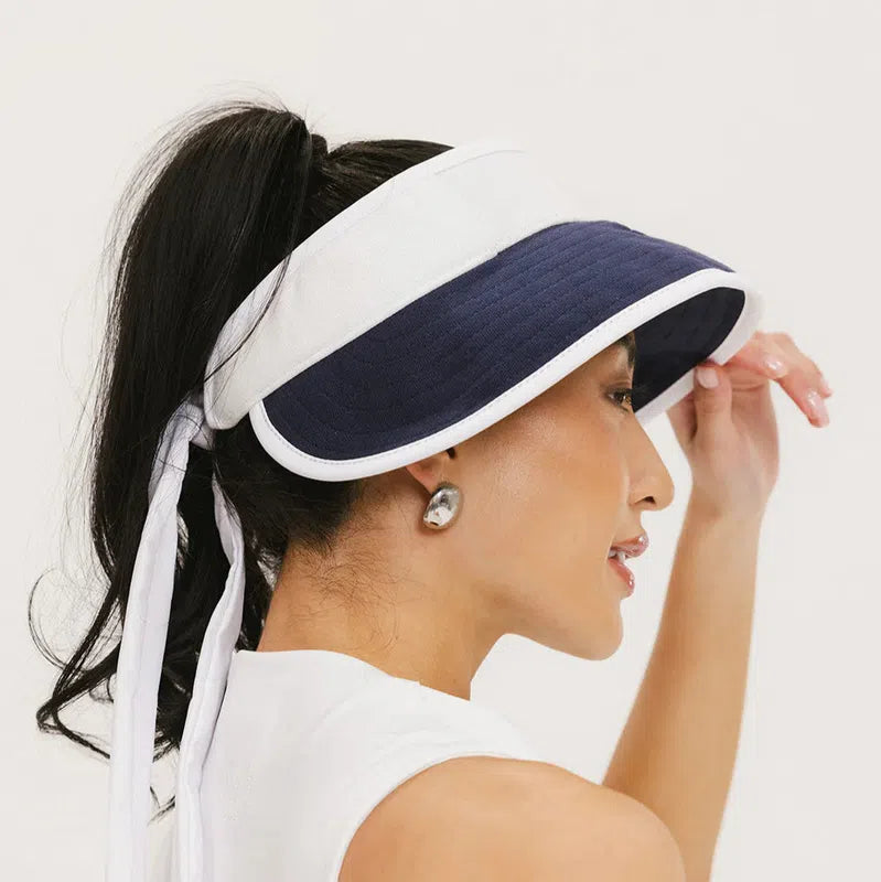 Fore All June Visor - White/Indigo