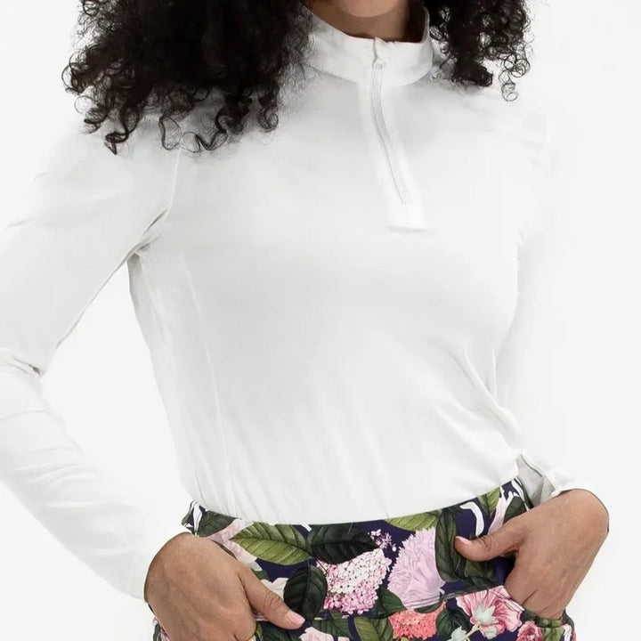 Foray Golf Sun Shirt - White