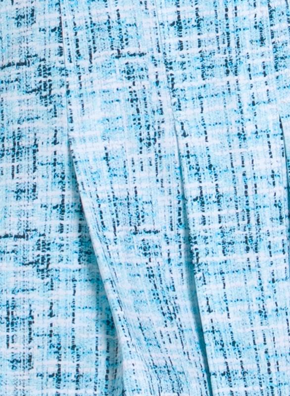 Lucky In Love Madison Boucle Skort - Blue
