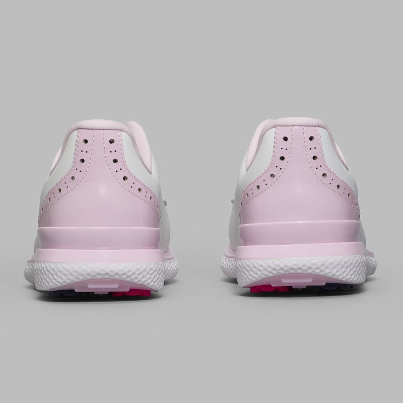 G/FORE GALLINVAN2R Brogue Golf Shoe - Snow/Blush