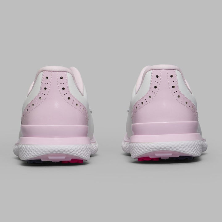G/FORE GALLINVAN2R Brogue Golf Shoe - Snow/Blush