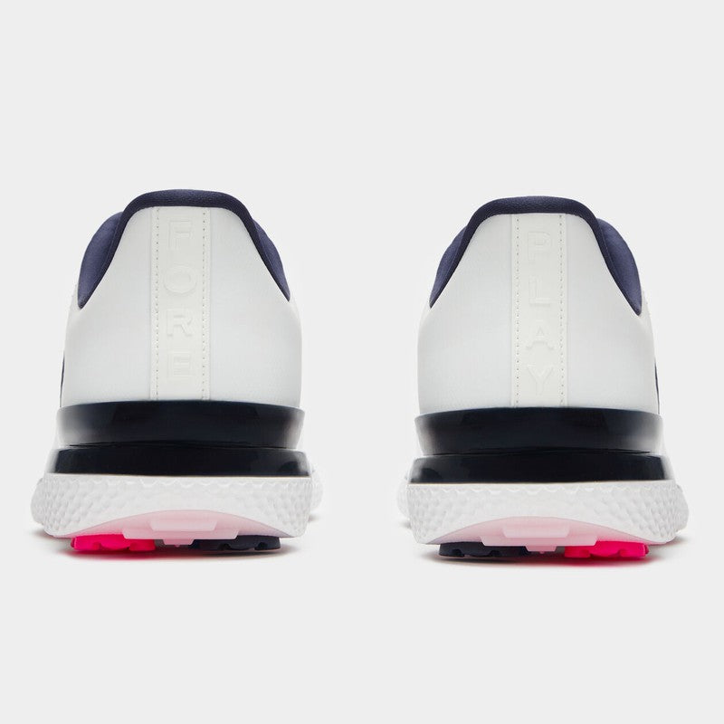 G/FORE GALLIVAN2R Side Stripe Golf Shoe - Snow/Twilight