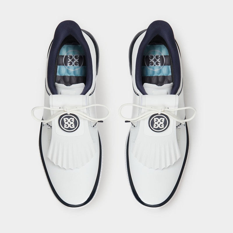 G/FORE GALLIVAN2R Side Stripe Golf Shoe - Snow/Twilight