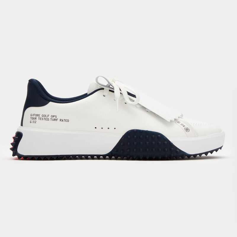 G/FORE Kiltie Golf Shoe - Snow/Twilight