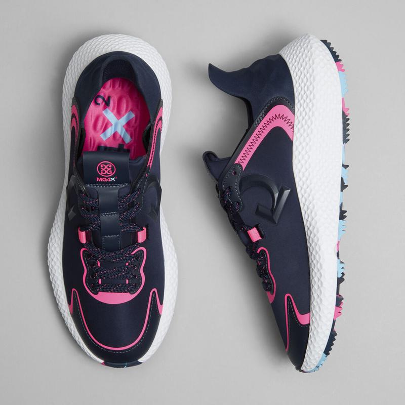 G/FORE Nylon MG4X2 Golf Shoe - Twilight/Pink