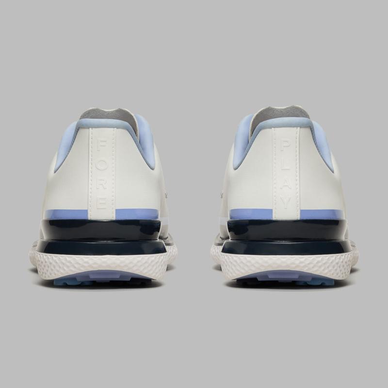 G/FORE Gallivan2r Tuxedo Stripe Golf Shoe - White/Navy