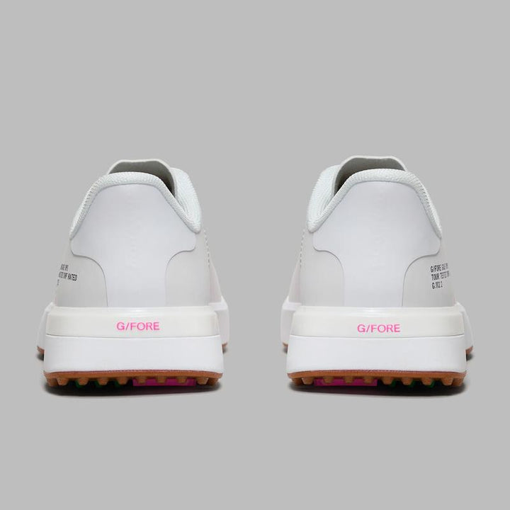 G/FORE G.112 Stripe Kiltie Golf Shoe - White/Multi