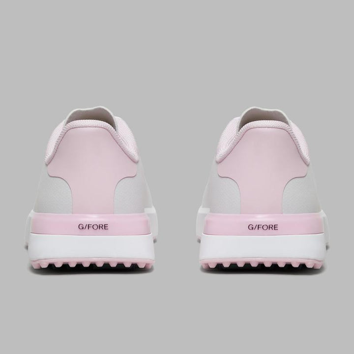 G/FORE G.112 Perforated Kiltie Golf Shoe - White/Pink