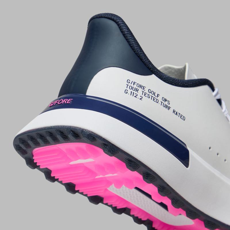G/FORE G.112 Kiltie Hybrid Golf Shoe - White/Navy