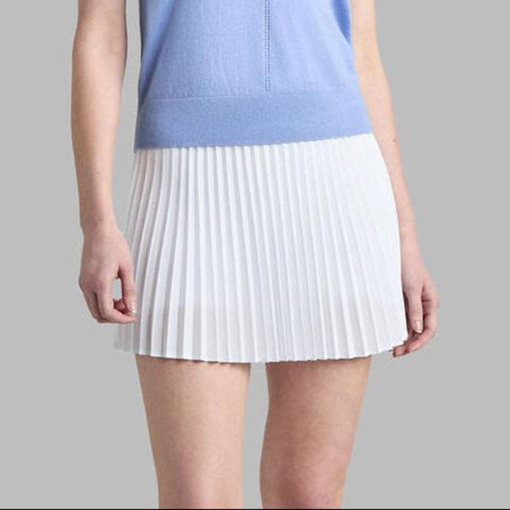 G/FORE Micro-Pleat Skort - White