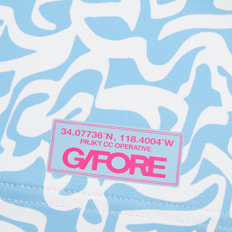 G/FORE Scribble Skort - Blue/White