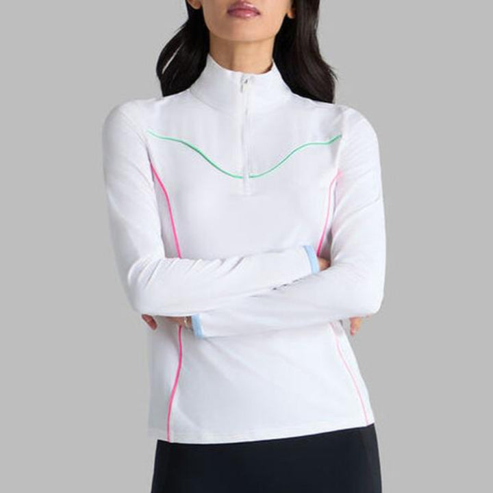 G/Fore Contrast Zip Layer - Snow
