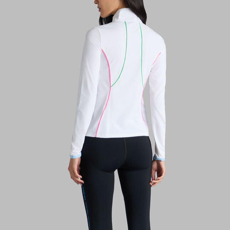 G/Fore Contrast Zip Layer - Snow