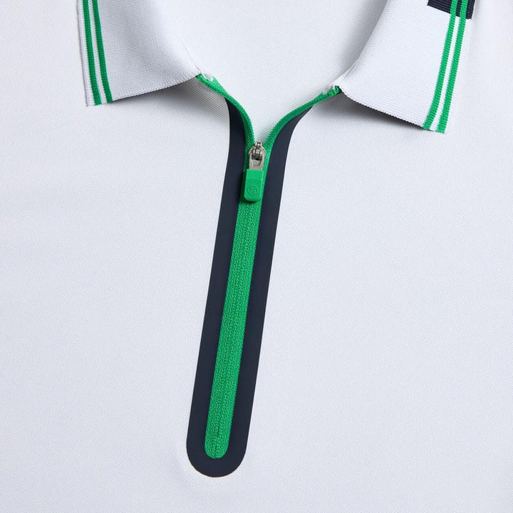 G/FORE Tech Pique S/L Polo - White