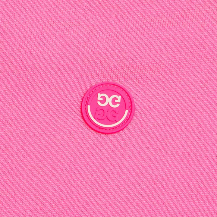 G/FORE Happy G's Crew Neck Sweater - Knockout Pink