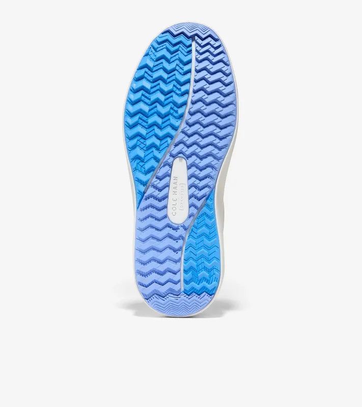 Cole Haan Grandpro Topspin Golf Shoes - White/Azure Blue