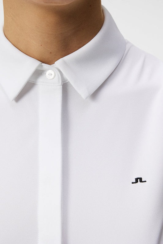 JL Golf Dena S/L Polo - White