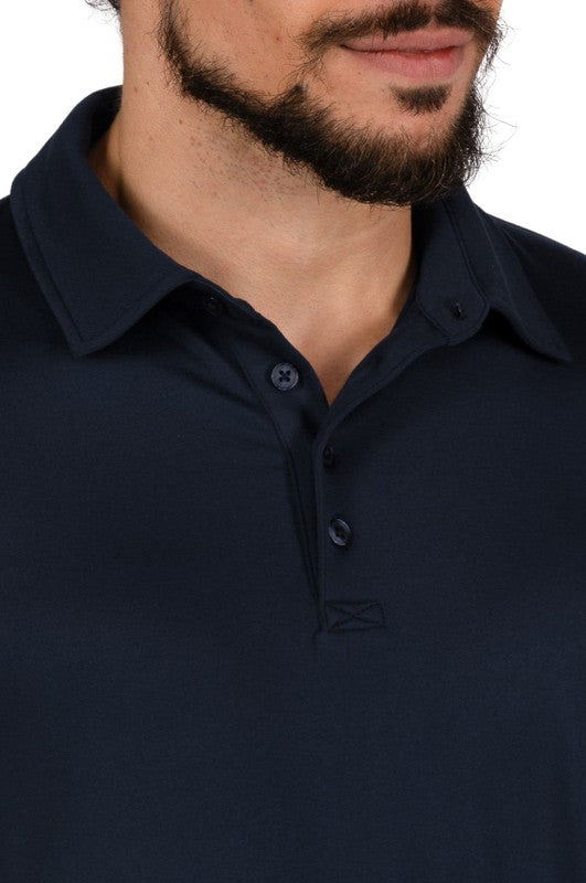 Golftini Men's Sport Polo - Navy