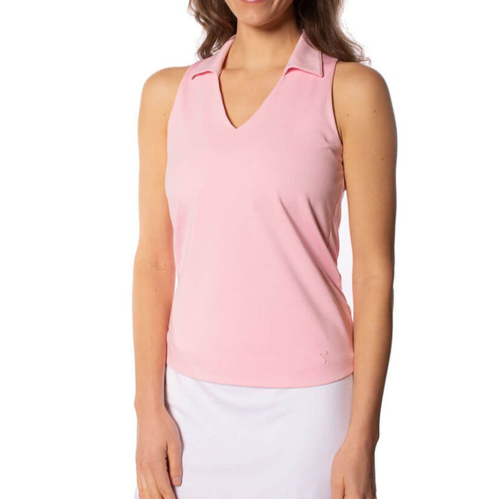 Golftini S/L Lisa Polo - Light Pink