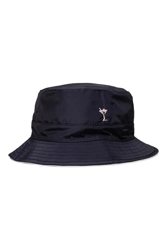 Golftini Reversible Bucket Hat - Navy/White