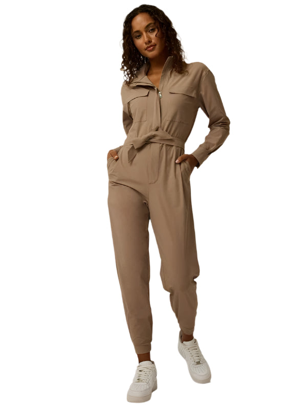 Greyson Phoenix L/S Jumpsuit - Clay
