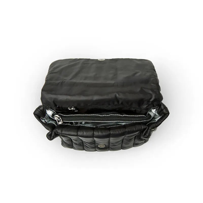 Think Royln Lucky Lady Bag - Shiny Black