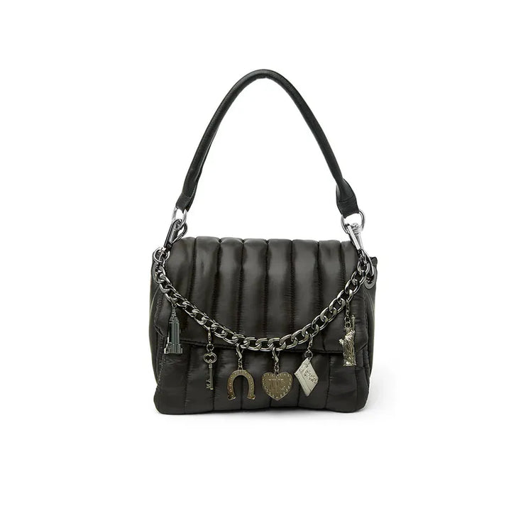 Think Royln Lucky Lady Bag - Shiny Black
