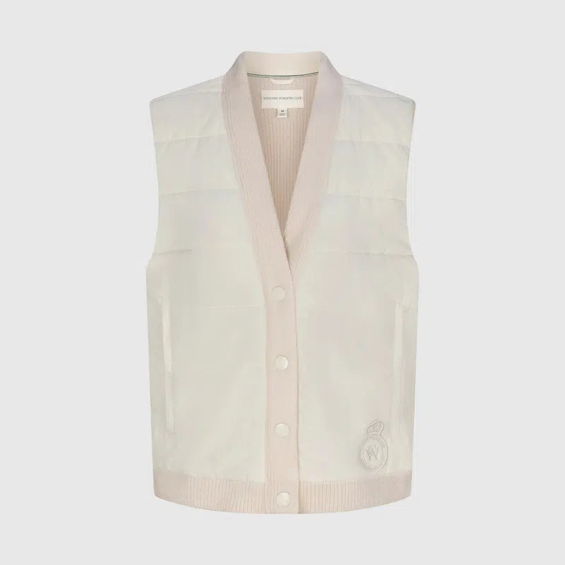 Williams Athletic Club Haliee Vest - Pinky White