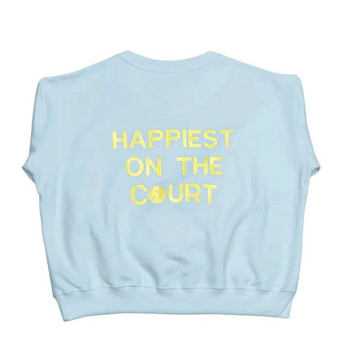 CourtLife Happiest On The Pickleball Court Sweatshirt - Various Colours
