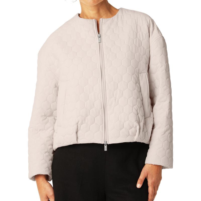 Ilse Jacobsen Short Quilted Jacket - Cream