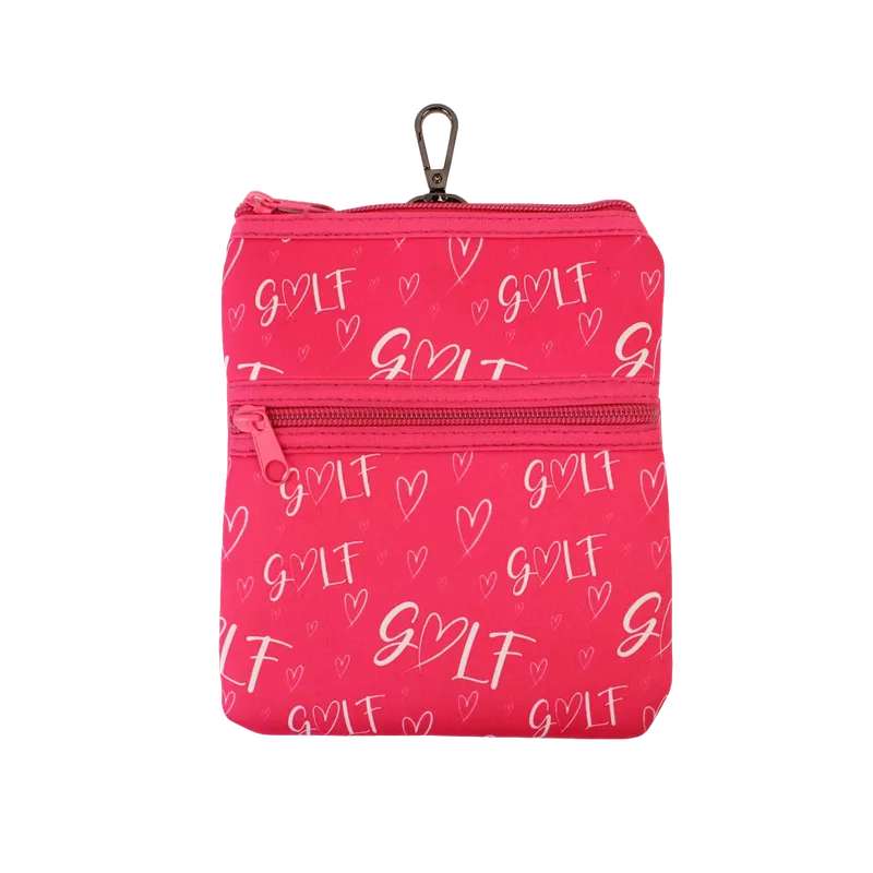 Best Of Golf Zip Pouch - Various Colours