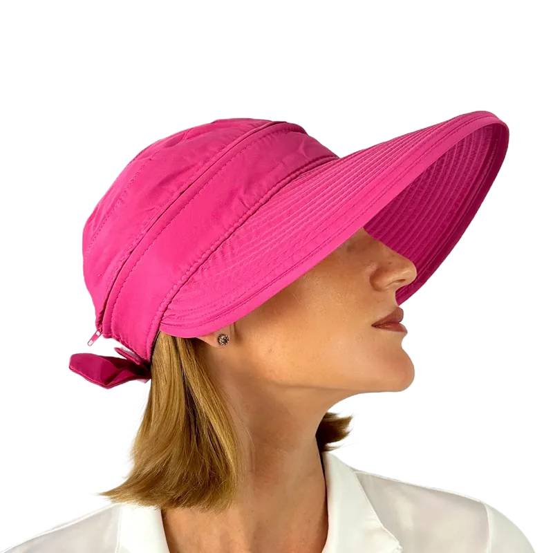 Best Of Golf Sunhat/Visor - Hot Pink