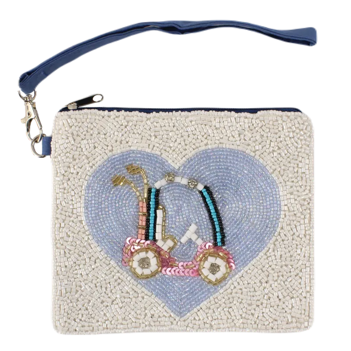 Best of Golf Beaddie Wristlet - Golf Cart