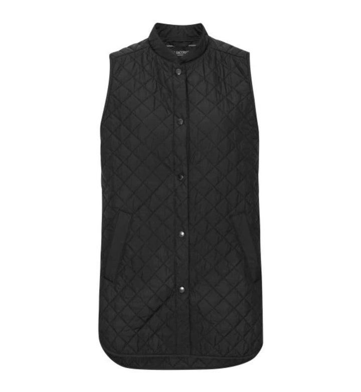 Ilse Jacobsen Quilted Vest - Black