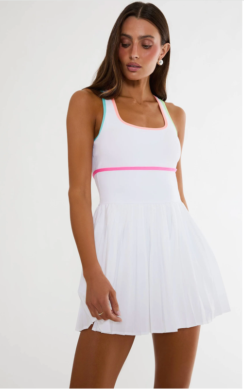 Beach Riot Antonia Dress - HIbiscus Cove