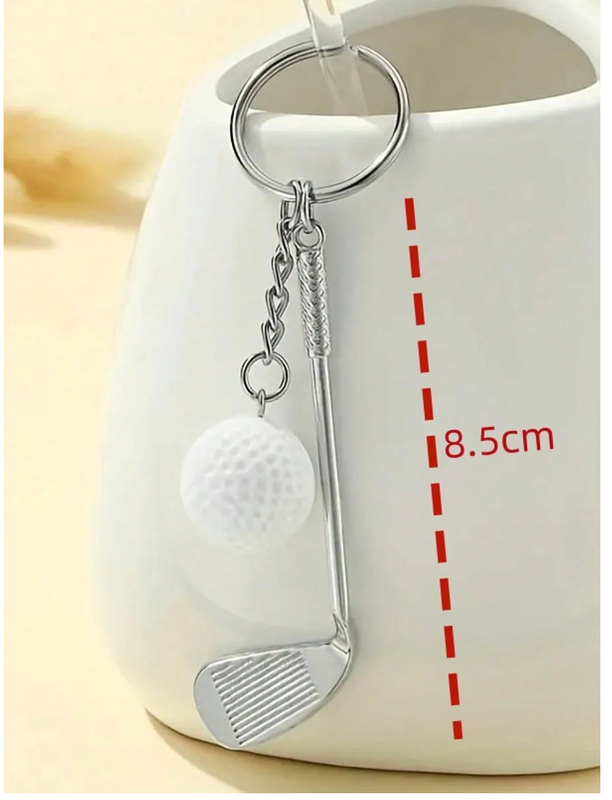 Golf Club/Ball Keychain/Bag Charm