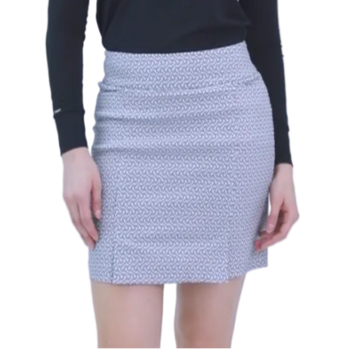 Swing Control Techno Skort (18") - Black Houndstooth