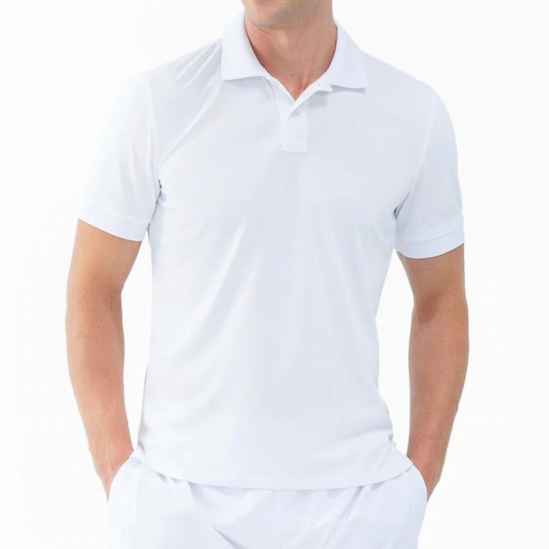 InPhorm Men's S/S Polo - White