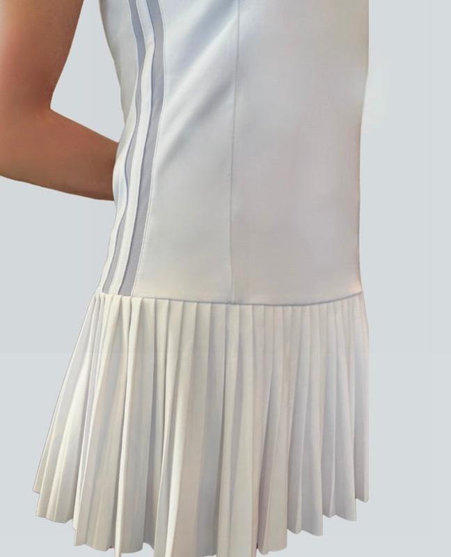 InPhorm Elle Dress - White/Cosmic Sky