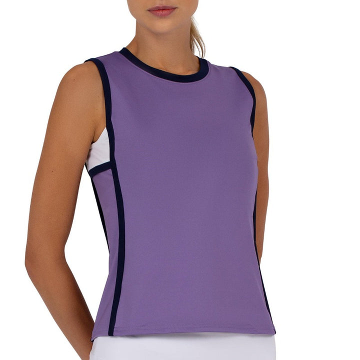 InPhorm Hazel Tank - Lavender/Ink