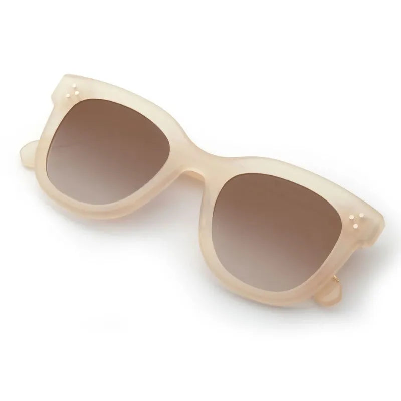 Krewe Jena Sunglasses - Blonde Mirrored