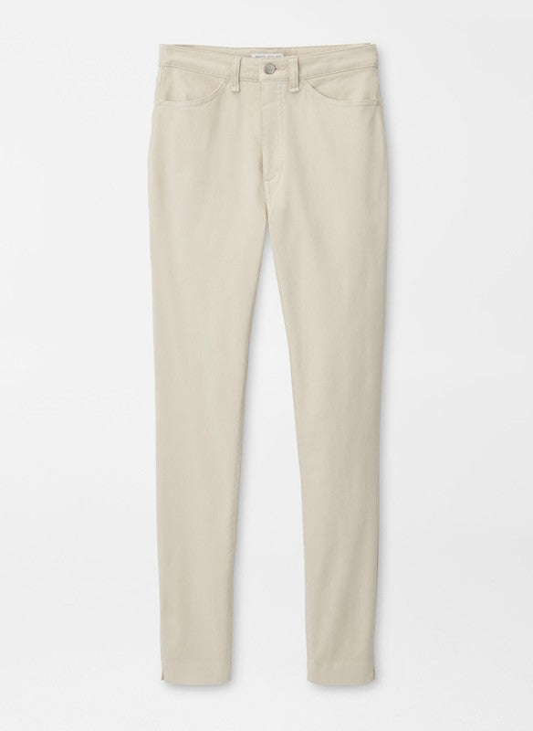 Peter Millar Karlie Sateen Pant - Stone