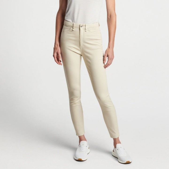 Peter Millar Karlie Sateen Pant - Stone