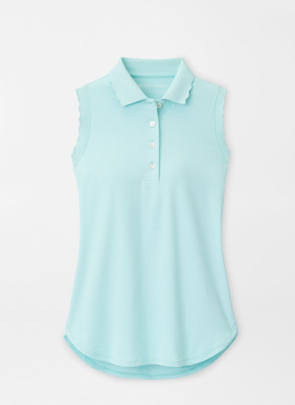 Peter Millar Opal S/L Polo - Celeste