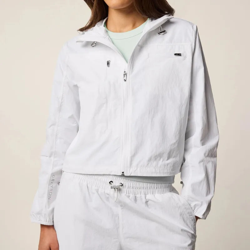 Greyson Wind Jacket - White