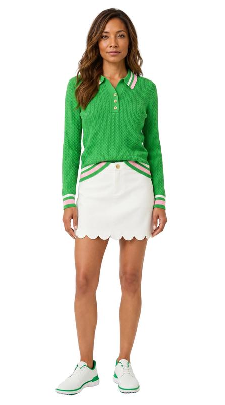 Lilly Pulitzer Suzette Sweater - Putting Green