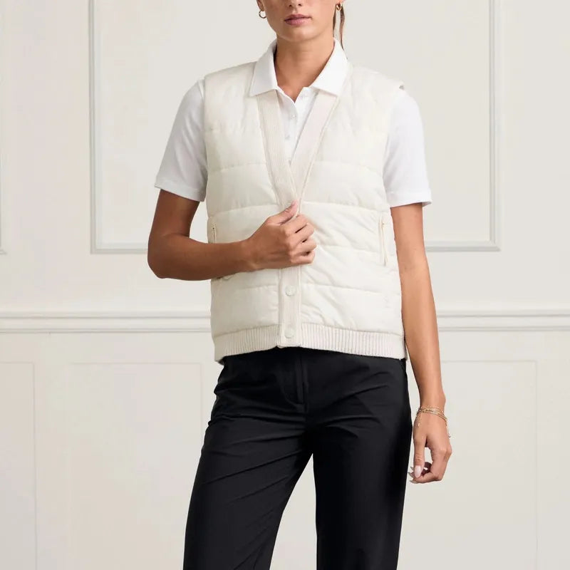 Williams Athletic Club Haliee Vest - Pinky White