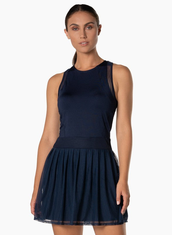 Lucky In Love Next Level Dress - Navy