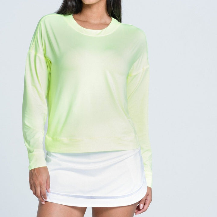 Lucky in Love Hype L/S - Lemon Frost
